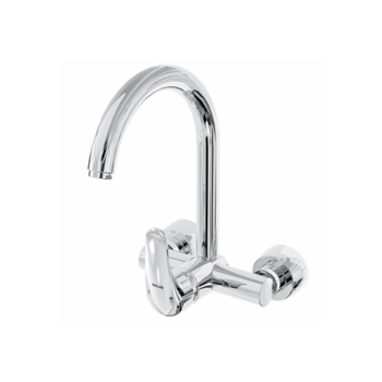 شیر سینک دیواری آریا روکار کلار