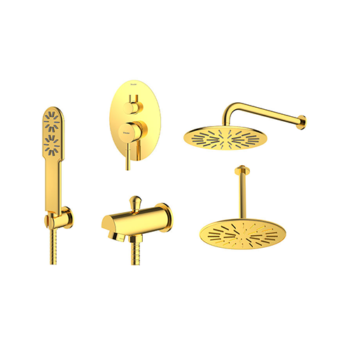 شیر حمام توکار روگن شودر تیپ 4 - Image 15