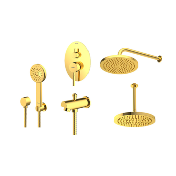 شیر حمام توکار روگن شودر تیپ 4 - Image 3