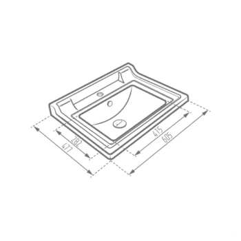 روکابینتی مروارید مدل تانیا 60 - Image 3