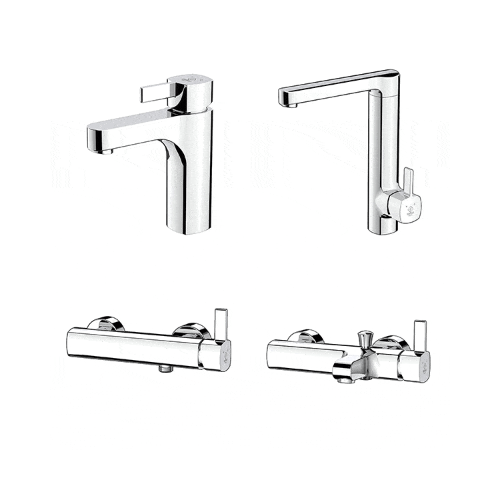 ست شیرآلات کاویان مدل ساتین