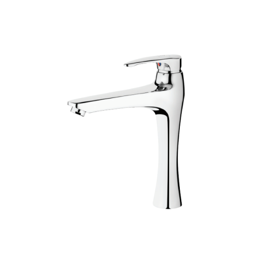 شیر روشویی پایه بلند کاویان مدل پروانه