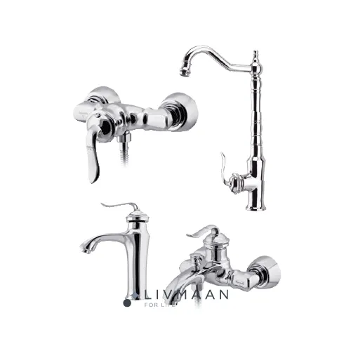 jazire_shatel corom-463 ست شیرآلات جزیره مدل شاتل