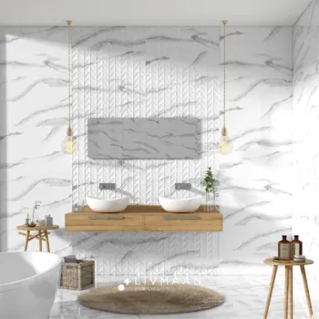 سرامیک 90*30 کلکته طوسی ساده سرام نگار - Image 2