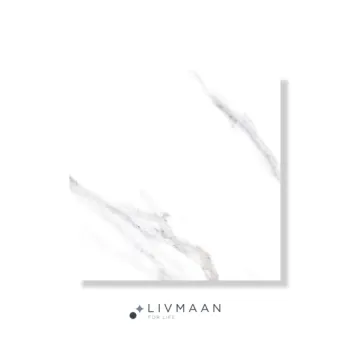 سرامیک 90*30 کارارا ساده سفید سرام نگار