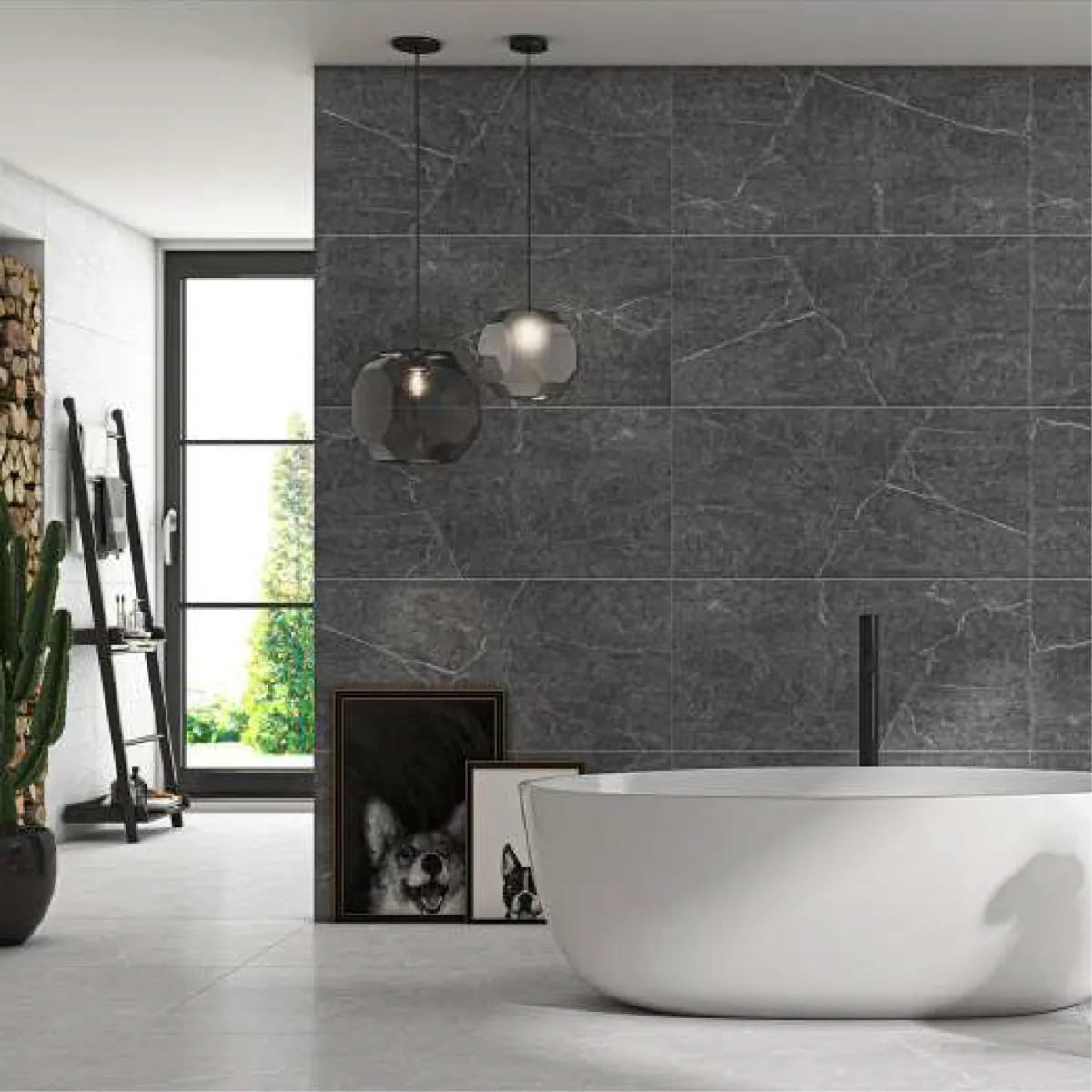 سرامیک 120*60 تویگاه طوسی تیره صبا - Image 2