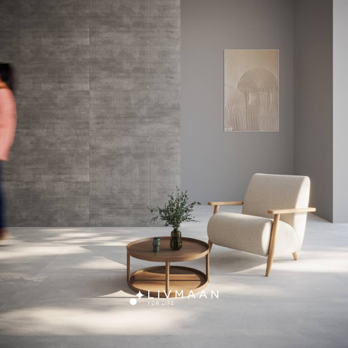 سرامیک 120*60 مات داکار طوسی روشن بیستون - Image 2